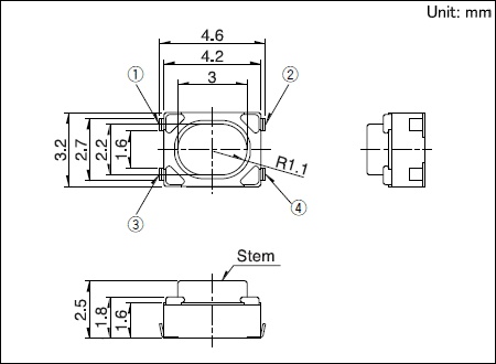 Dimensions of SKPRA