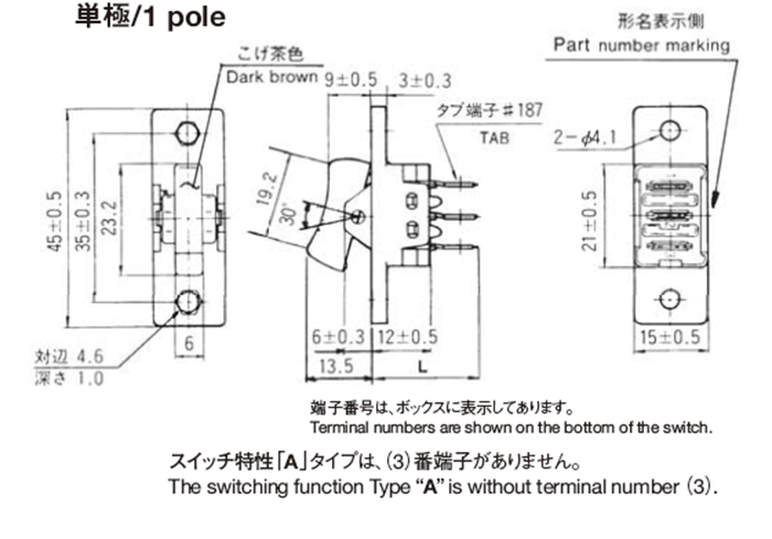 Dimension of Fujisoku HLA112
