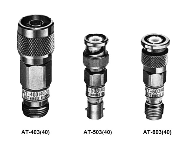 Hirose Electric Fixed attenuators AT-406(40)  5pcs