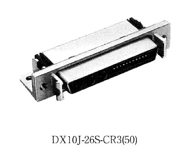 Hirose Electric Square shaped connectors DX10J-26S-CR3(50)  20pcs