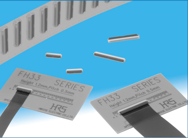 Hirose Electric Connectors for FFC/FPC FH33-4S-1SH(99)  500pcs