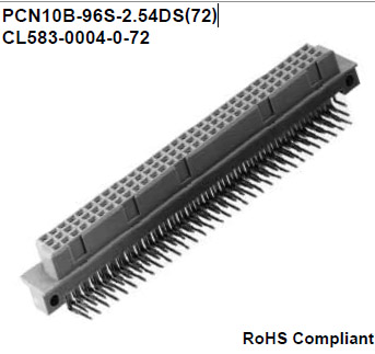 Hirose Electric Cable to board/relay connectors PCN10B-96S-2.54DS(72)  300pcs