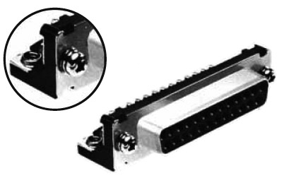 Hirose Electric Square shaped connectors RDCD-37S-LNA(4-40)(55)  25pcs