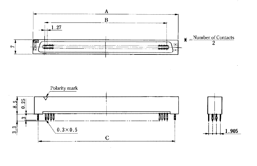 Dimension_FX2C-P-1.27DSA.