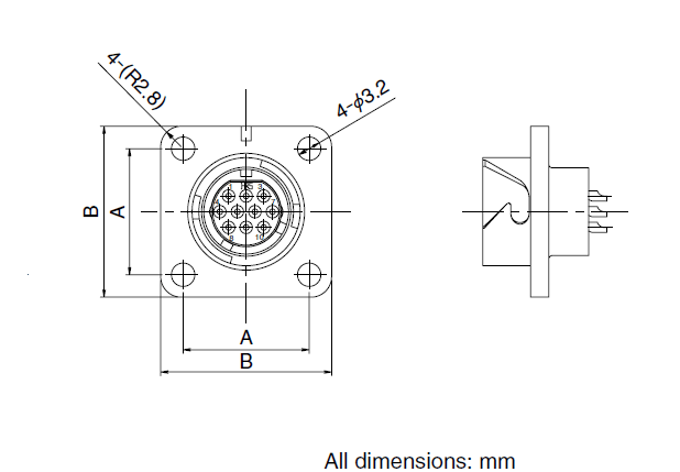 Dimension_HR34B_Receptacle_wiresolder.