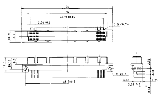 Dimension_PCN10B-96S-2.54DS