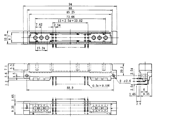 Dimension_PCN10F-42P-2.54DS