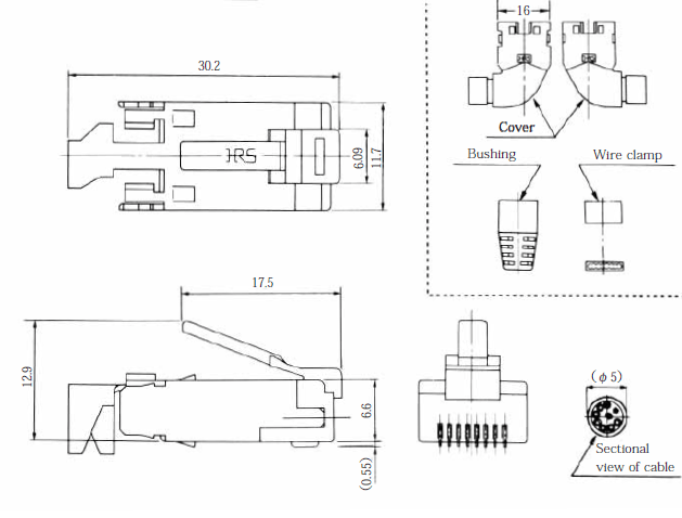 Dimension of TM11APA-88P