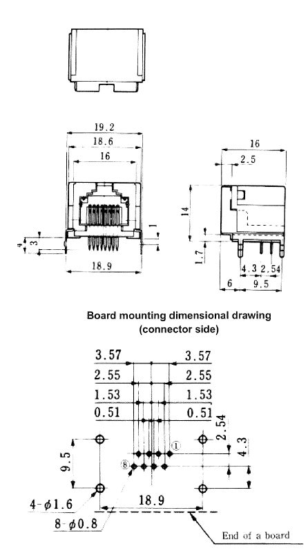 Dimension of TM11R-5C-88