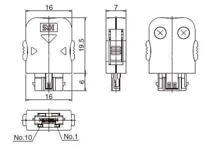 dimensions of st40x-10s-cv