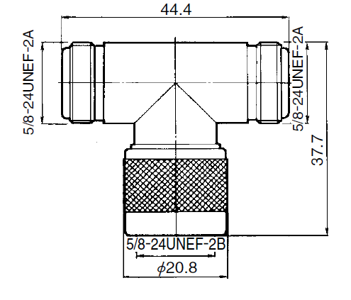 Dimension of hrs ug-107.