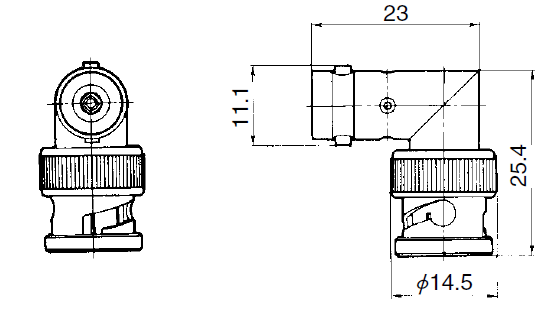 Dimension of hrs ug-306u.