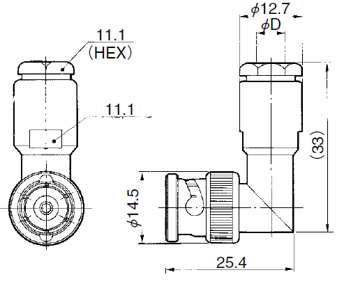 Dimension of hrs ug-913u.