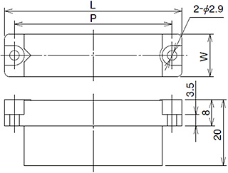 Dimensions of SC1600 series