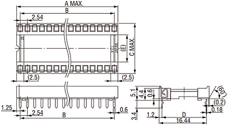 Dimensions of IIC05-360