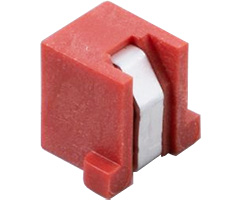 Mac8 Check terminals GHS-2.0-S-Red  1000pack