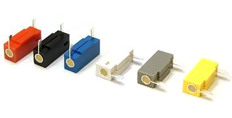 Mac8 Connectors for PCB JK-2 Blue  100pcs