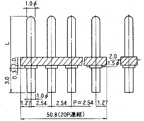 Mac8 Connectors for PCB MK-5.3  100pcs