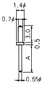 Mac8 For two-tiered  insert and removes OX-001  10000pcs