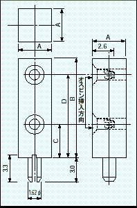 Mac8 Horizontal sockets PT-2-0.6  100pcs