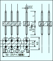 Mac8 Connectors for PCB WCW-20-10  100pcs