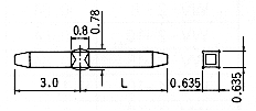 Mac8 Connectors for PCB WH-14  10000pcs