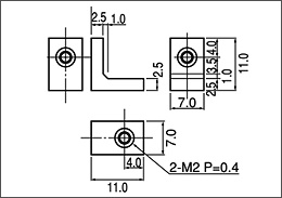 Dimension of AXA-11-M2