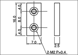 Dimension of axh-16-m2