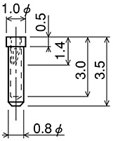 Dimensions of PD-01