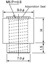 TH1.6-M5 Dimension