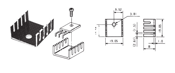 Mizutani Electric With pin fixed for PCB SP211K  300pcs