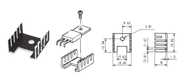 Mizutani Electric With pin fixed for PCB SP222K  300pcs