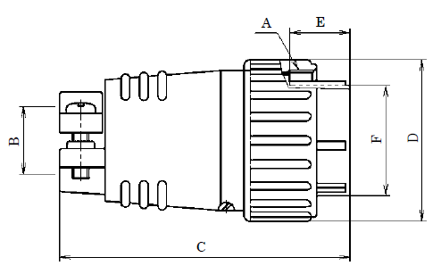 Dimension of Nanaboshi njc plug pf