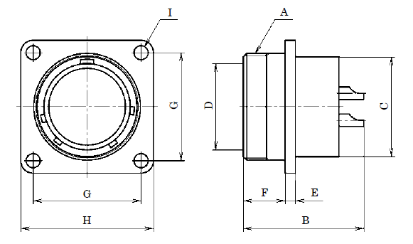Dimension of Nanaboshi njc receptaclerm.