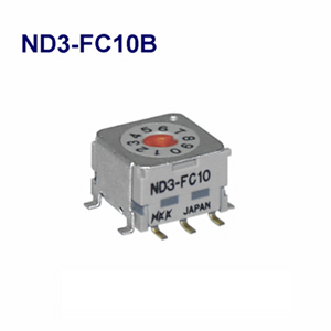 NKK Switches Rotary code switches ND3-FC10B  60pcs