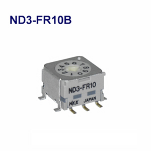 NKK Switches Rotary code switches ND3-FR10B  60pcs