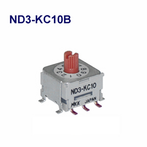 NKK Switches Rotary code switches ND3-KC10B  60pcs