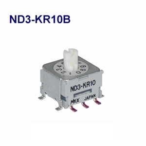 NKK Switches Rotary code switches ND3-KR10B  60pcs
