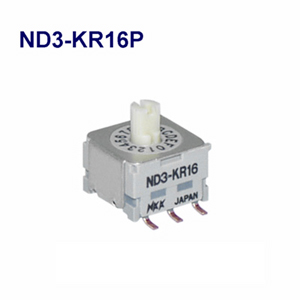 NKK Switches Rotary code switches ND3-KR16P  60pcs