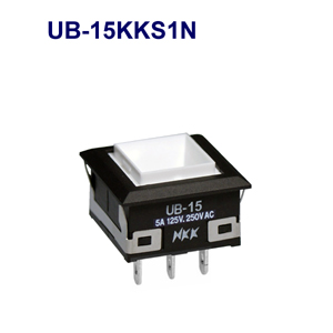 NKK Switches Pushbutton switches UB-15KKS1N  30pcs