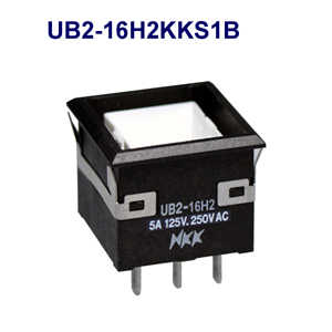 NKK Switches Illuminated pushbutton switches UB2-16H2KKS1M-ANS  10pcs