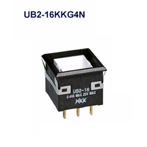 NKK Switches Pushbutton switches UB2-16KKG4N  25pcs