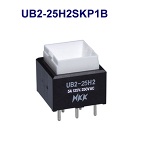 NKK Switches Illuminated pushbutton switches UB2-25H2SKP1B  10pcs