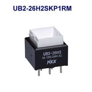 NKK Switches Illuminated pushbutton switches UB2-26H2SKP1B  10pcs