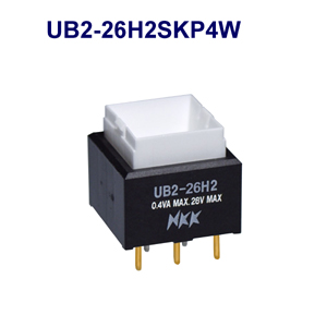 NKK Switches Illuminated pushbutton switches UB2-26H2SKP4M  10pcs