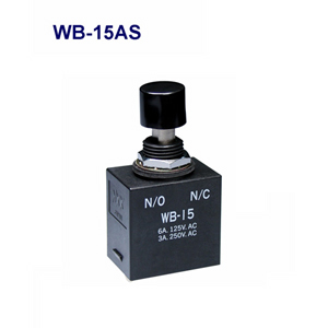 NKK Switches Pushbutton switches WB-15AS  15pcs