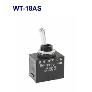 NKK Switches Toggle switches( Water proof type) WT-18AS  15pcs