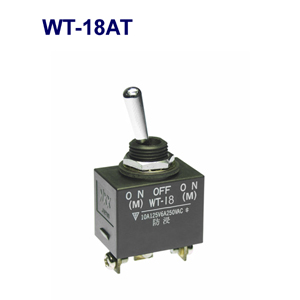 NKK Switches Toggle switches( Water proof type) WT-18AT  15pcs