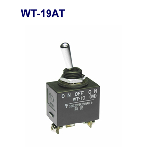NKK Switches Toggle switches( Water proof type) WT-19AT  15pcs
