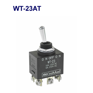 NKK Switches Toggle switches( Water proof type) WT-23AT  15pcs